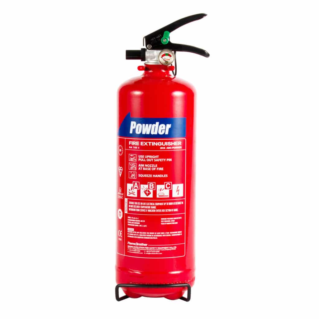 2KG Dry Powder Fire Extinguisher