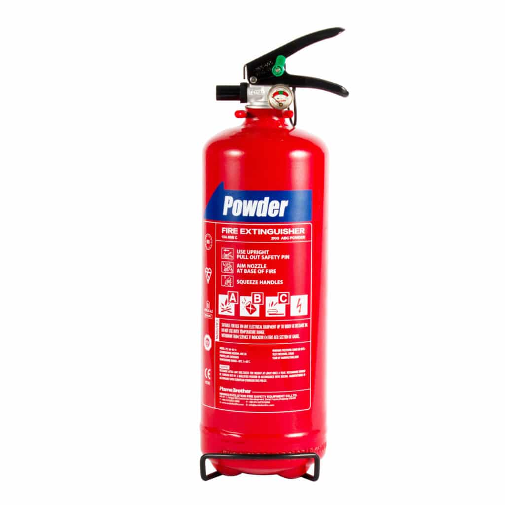 2KG Dry Powder Fire Extinguisher