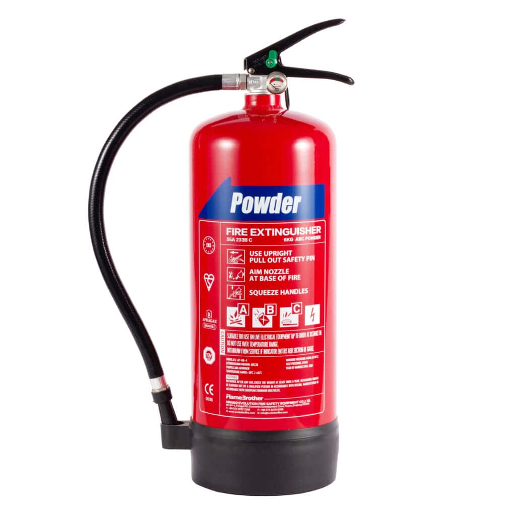 6KG Dry Powder Fire Extinguisher Deep-Drawn Series