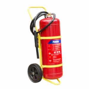 25KG Dry Powder Cartridge Trolley Fire Extinguisher